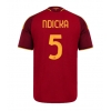 Camiseta AS Roma Evan Ndicka #5 Primera Equipación Replica 2026-27 mangas cortas